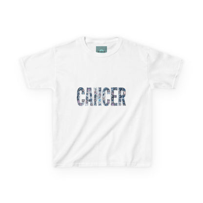 Cancer Awareness Kids Tee, Colorful Kids T-Shirt, Zodiac Birthday Gift, Summer Kids Clothing, Astrology Gift