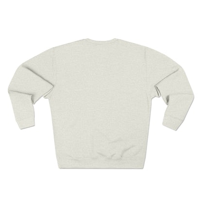 Minimalist Archway Crewneck Sweatshirt — Neutral Geometric Abstract Design