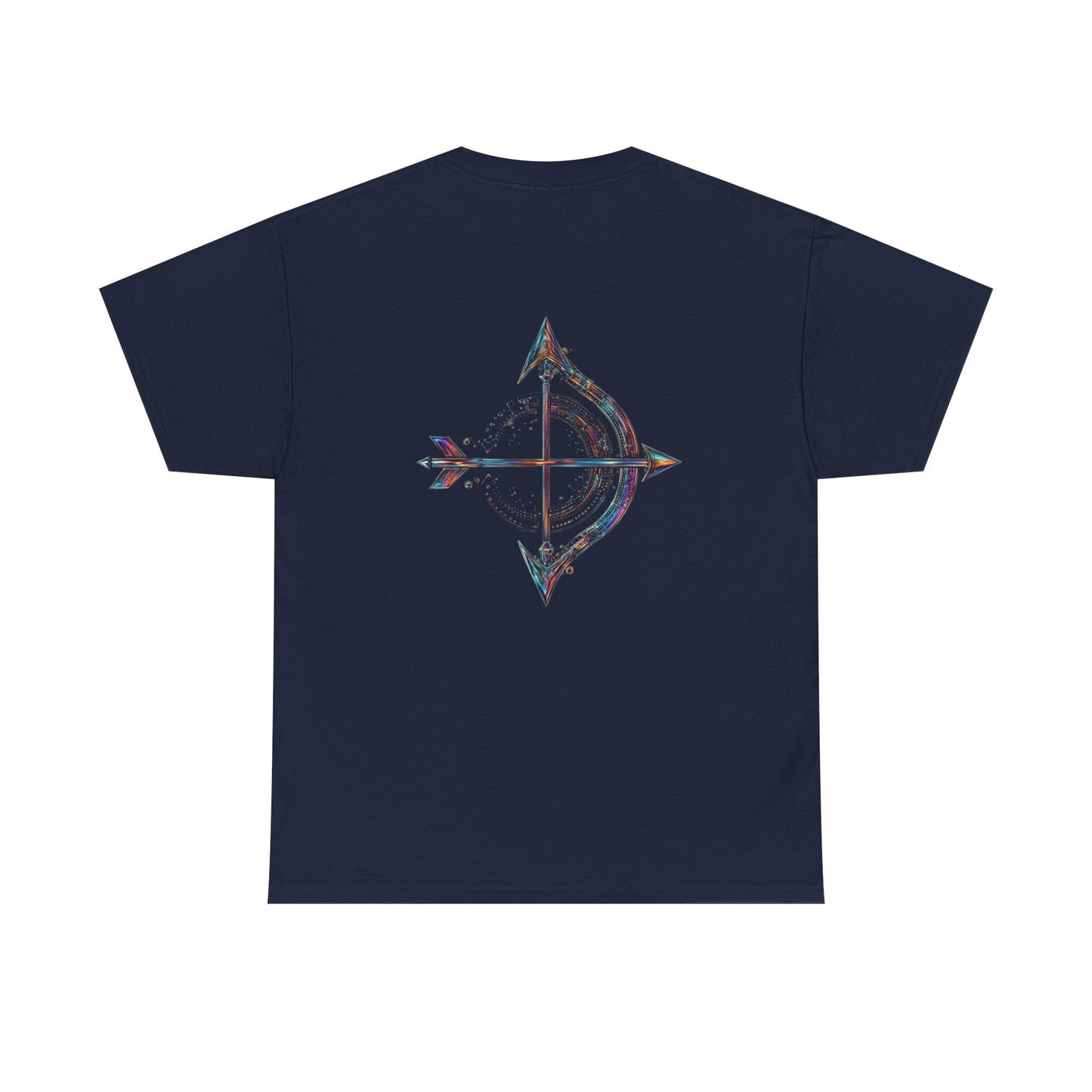 Fire Element Sagittarius Unisex Tee | ♐ Archer's Spirit | Psychedelic Zodiac Shirt