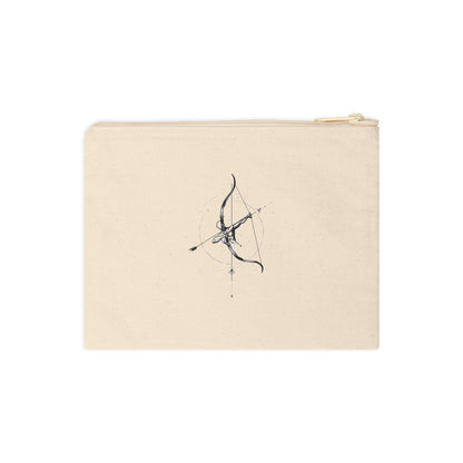 Archery-Inspired Accessory Zipper Pouch, Perfect Gift for Archers, Organized Storage for Travel, Cute Makeup Bag, Unique Bow Decor Bag