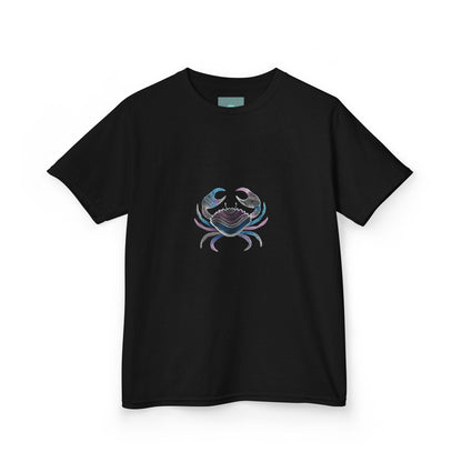 Cute Crab Kids Tee, Children’s Animal T-Shirt, Sea Life Shirt, Ocean-Themed Clothing, Birthday Gift for Kids
