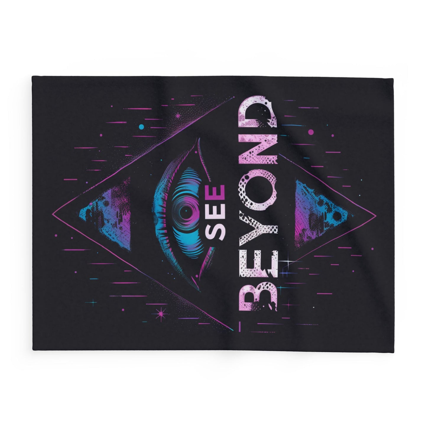 Cosmic Arctic Fleece Blanket | Warm & Cozy Home Decor, Perfect for Chill Nights, Gift for Dreamers, Celestial Art, Unique Throw