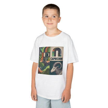 Capricorn Kids Tee, Astrology T-Shirt, Zodiac Gift for Kids, Horoscope Shirt, Birthday Celebration Apparel