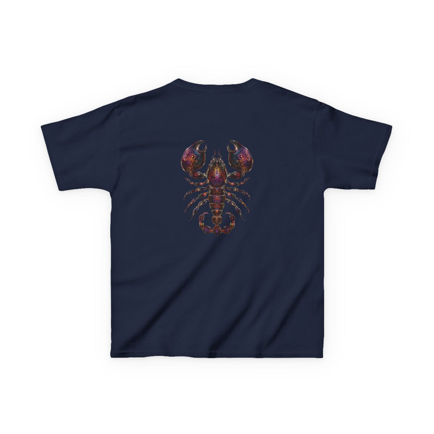 Water Element Scorpio Kids Tee | ♏ Mystical Scorpion | Psychedelic Youth Shirt