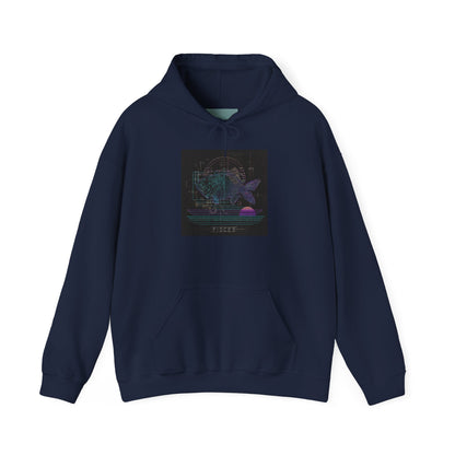 Pisces Cosmic Vibes Hoodie - Unisex Water Sign Design