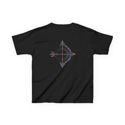 Fire Element Sagittarius Kids Tee | ♐ Wild & Free | Psychedelic Youth Shirt