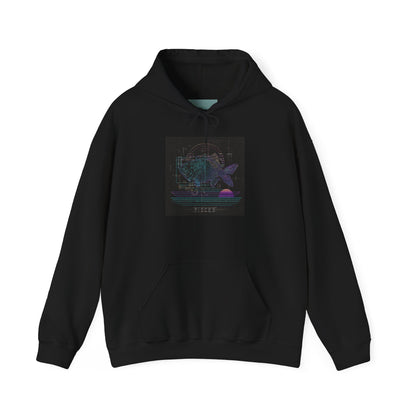 Pisces Cosmic Vibes Hoodie - Unisex Water Sign Design