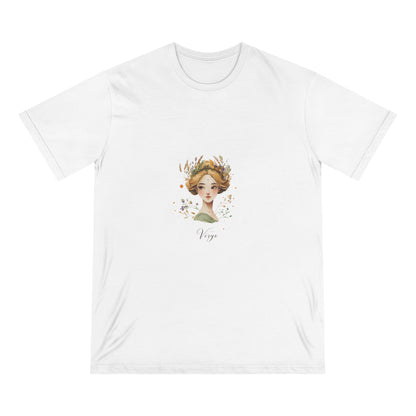 Virgo Zodiac Organic T-Shirt, Astrology Tee, Virgo Gift, Sustainable Fashion, Horoscope Top, Eco-Friendly Apparel