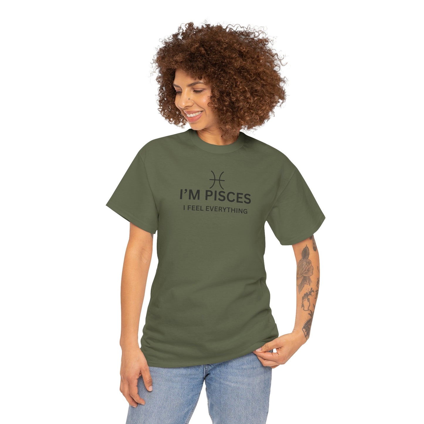 Im Pisces I Feel Everything TShirt  Astrology Pisces Tee