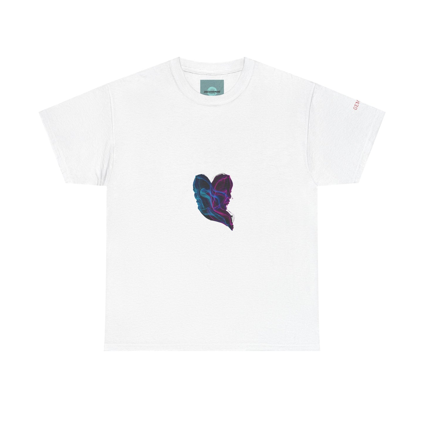 Neon Ghost Unisex Heavy Cotton Tee, Graphic Tee, Unique T-Shirt, Casual Wear, Art Lover Gift, Birthday Present, Festival Outfit