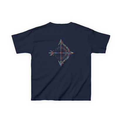 Fire Element Sagittarius Kids Tee | ♐ Wild & Free | Psychedelic Youth Shirt