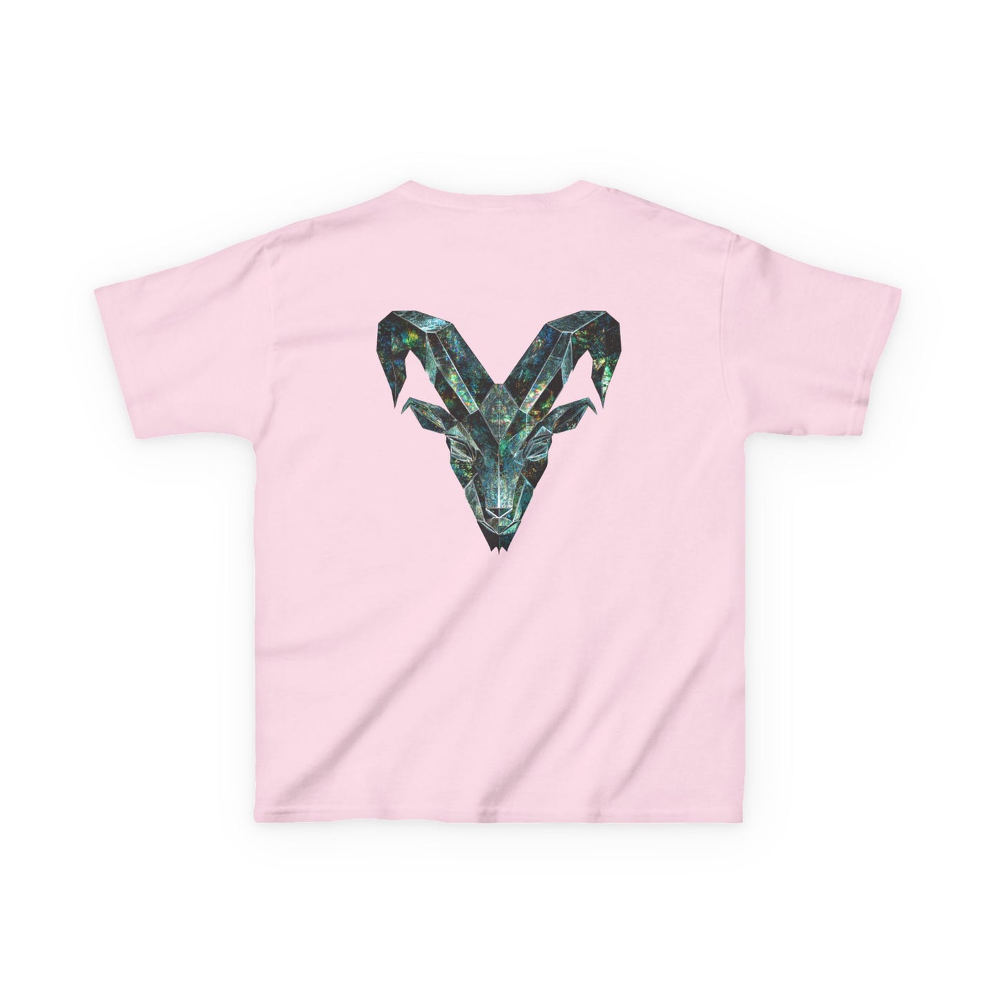 Earth Element Capricorn Kids Tee | ♑ Mountain Ram | Psychedelic Youth Shirt