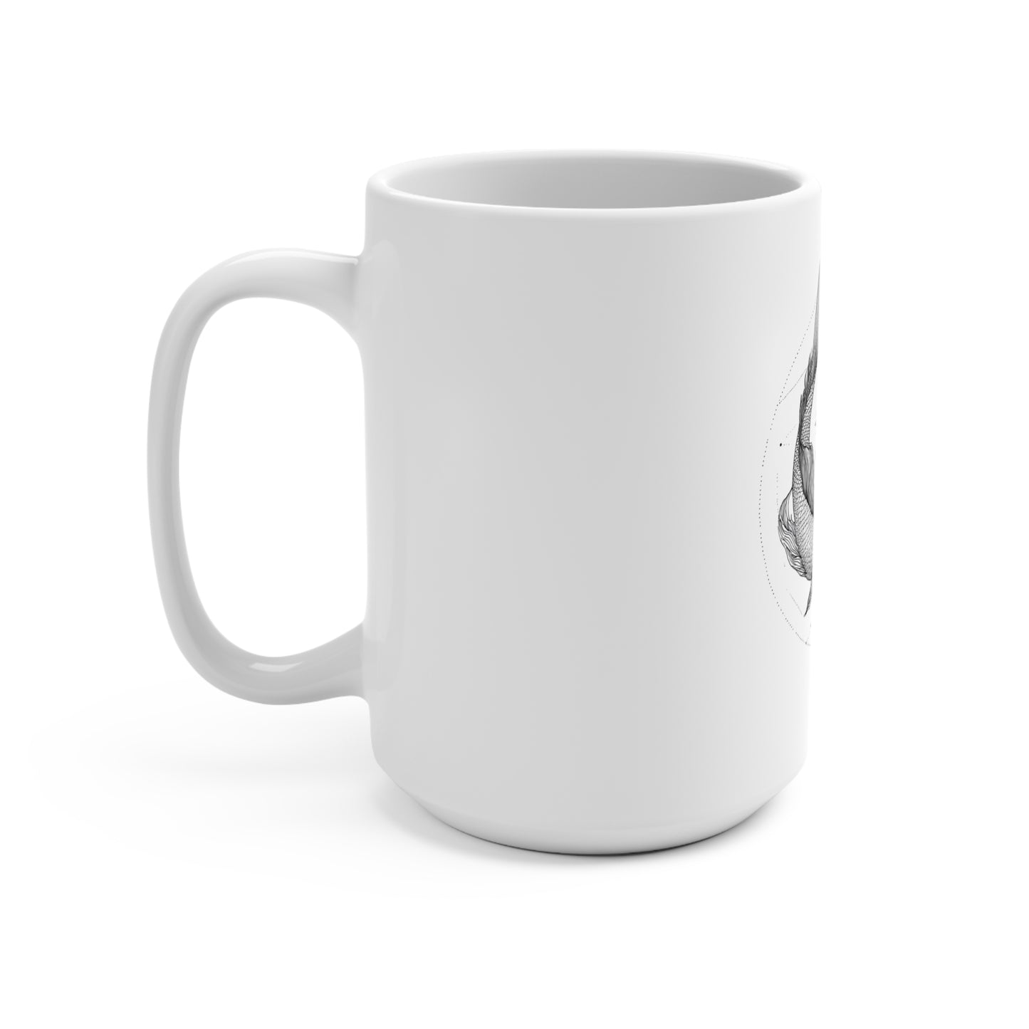 Pisces Zodiac Mug 15oz, Astrology Coffee Cup, Horoscope Drinkware, Birthday Gift, Personalized Zodiac Gift