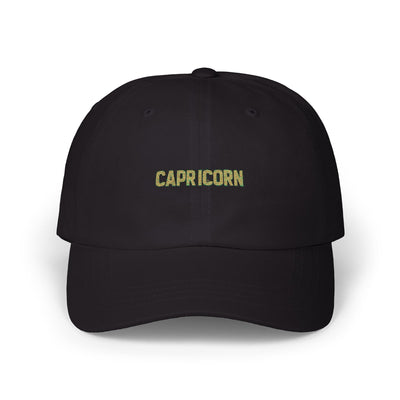 Capricorn Embroidered Dad Cap, Casual Hat, Astrology Gift, Summer Accessory, Unisex Style, Birthday Present, Zodiac Love