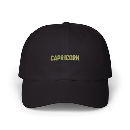 Capricorn Embroidered Dad Cap, Casual Hat, Astrology Gift, Summer Accessory, Unisex Style, Birthday Present, Zodiac Love