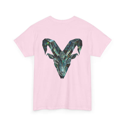 Earth Element Capricorn Unisex Tee | ♑ Mountain Ram | Psychedelic Zodiac Shirt