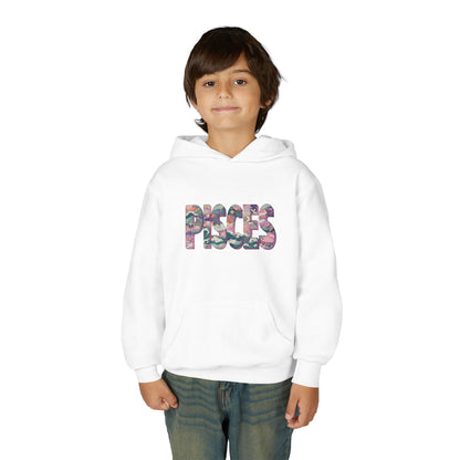 Pisces Youth Hoodie, Trendy Zodiac Sweatshirt for Teens, Astrological Gift, Astrology Lover Apparel, Perfect for Birthdays and Celebrations