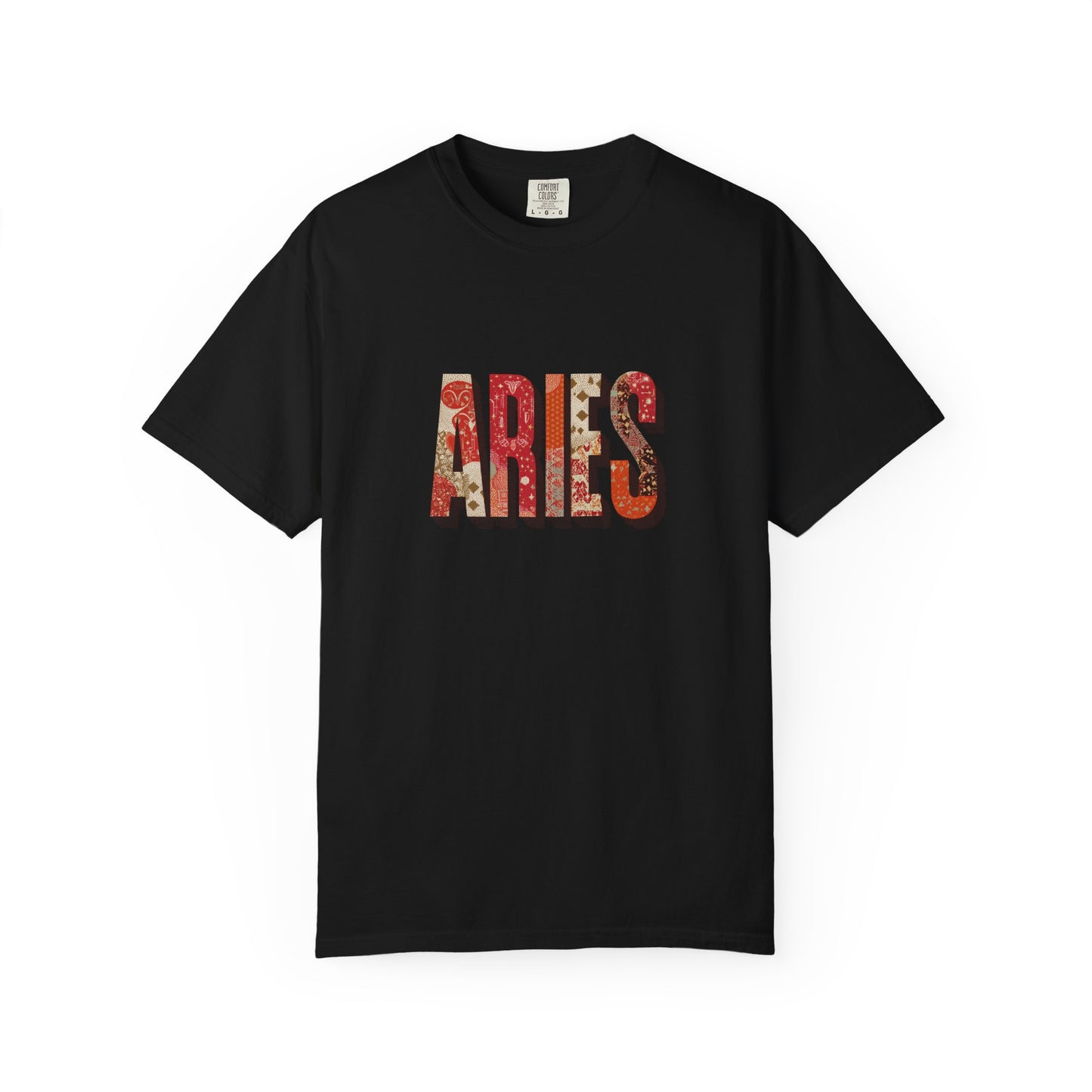 Aries Inspired Unisex Garment-Dyed T-Shirt | Astrology Gift, Zodiac Tee, Birthday Apparel, Horoscope Shirt