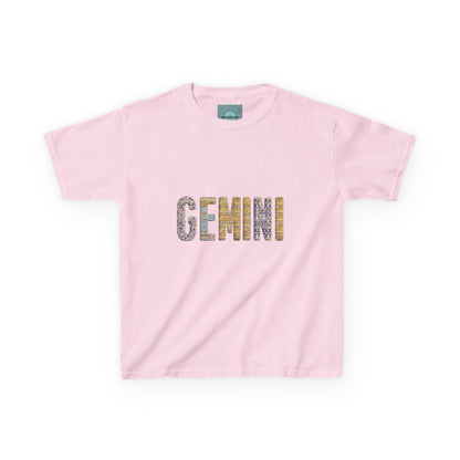 Gemini Kids Tee, Zodiac T-Shirt, Astrology Gift, Birthday Clothing, Gemini Season Shirt, Cute Kids Shirt
