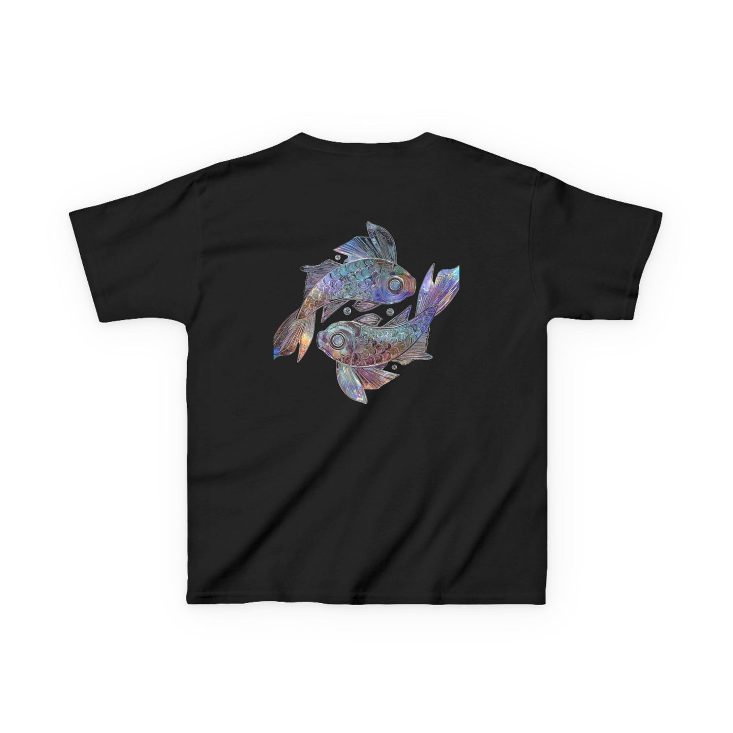 Water Element Pisces Kids Tee | ♓ Dream Flow | Psychedelic Youth Shirt