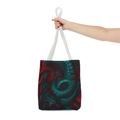 Fire Element Aries Tote Bag | ♈ Mystical Swirl | Psychedelic Carryall