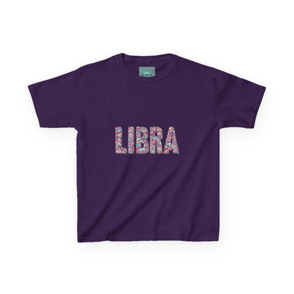 Colorful Libra Kids Tee - Perfect Birthday Gift, Astrology Tee, Zodiac Apparel, Fun Kids Wear, Cute Graphic Shirt, Libra Season