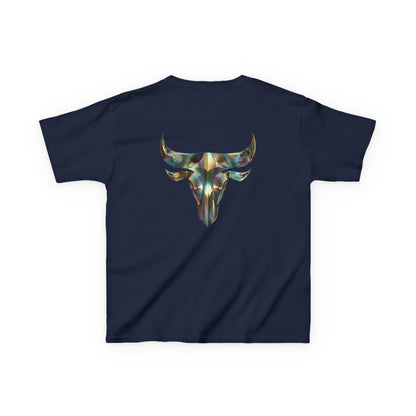 Taurus Kids Tee - Calm Power Graphic, Astrology Shirt, Zodiac Sign Gift, Birthday Apparel, Trendy Kids Wear