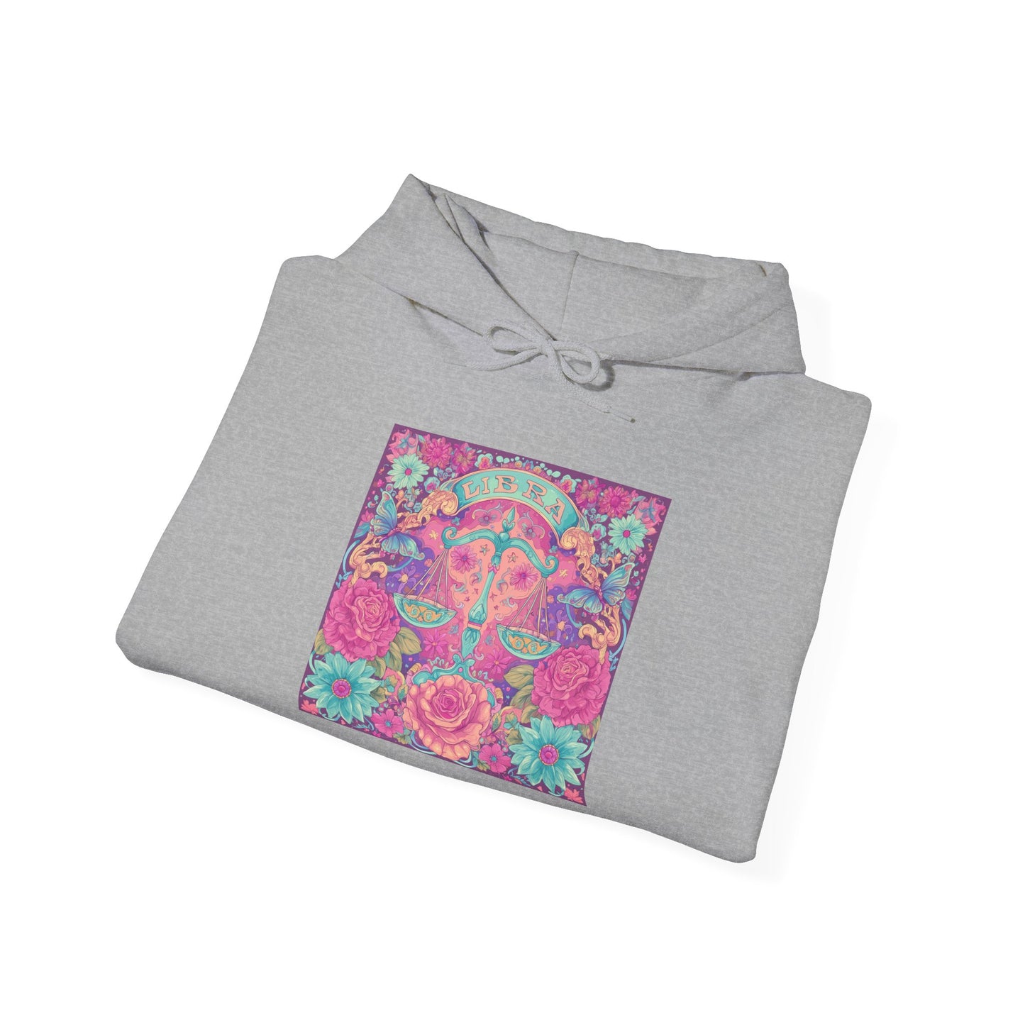 Colorful Floral Sweatshirt - Cozy Unisex Pullover for Spring, Fashionable Hoodie, Gift for Her, Boho Style, Casual Outfit