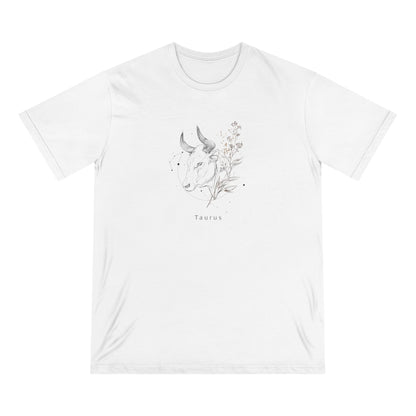 Botanical Cow T-Shirt, Eco-Friendly Tee, Animal Lover Gift, Nature Inspired Apparel, Sustainable Fashion