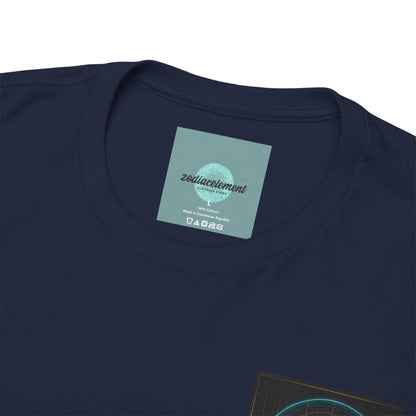 Retro Gemini Graphic Tee, Unisex Heavy Cotton T-Shirt, Astrology Gift, Zodiac Lover Shirt, Vintage Style Tee, Cosmic Vibes Clothing