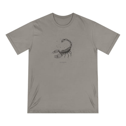 Scorpion Organic T-Shirt - Nature Lover's Apparel, Eco-Friendly Gift, Birthday Present, Casual Wear, Unique Design