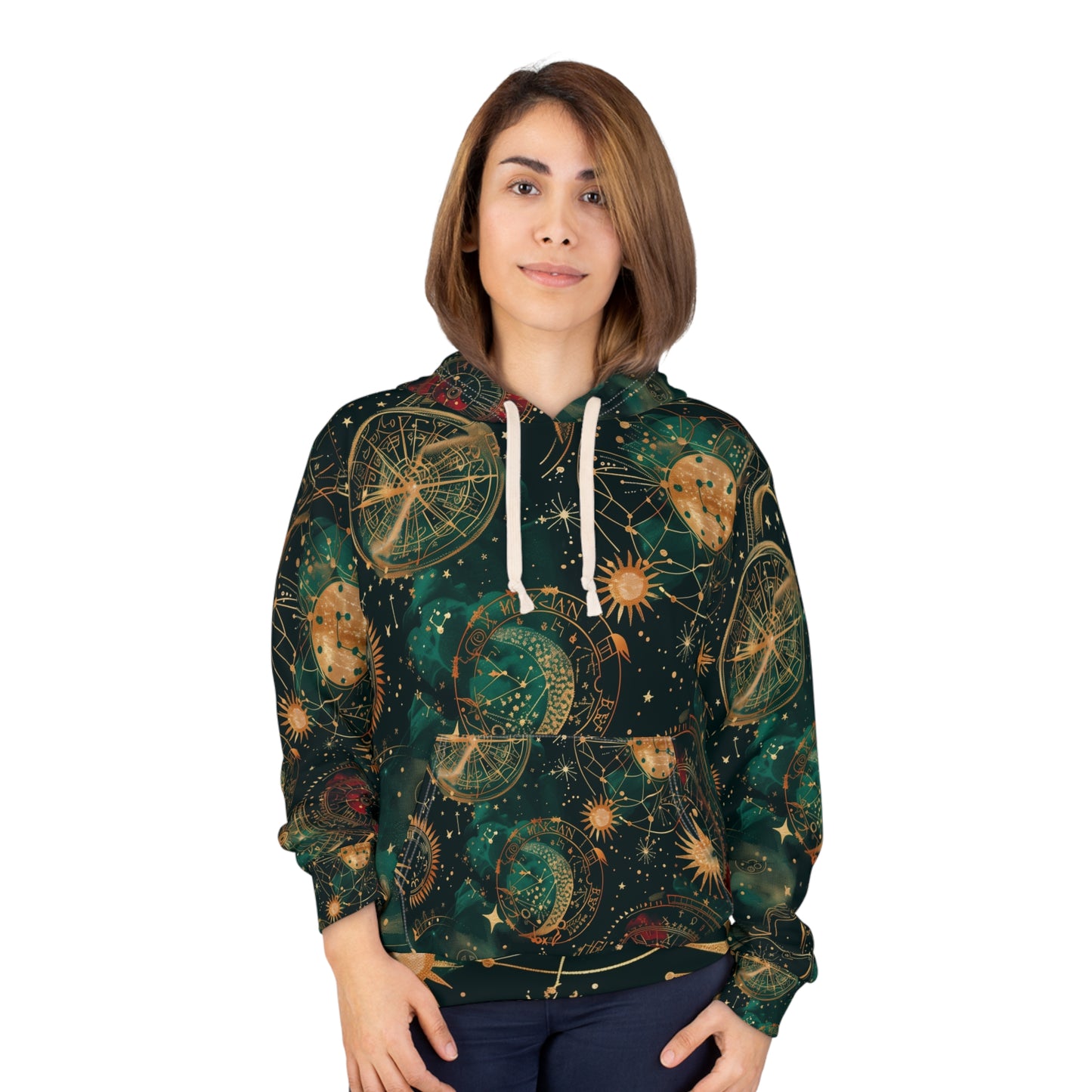 Celestial Pattern Unisex Pullover Hoodie