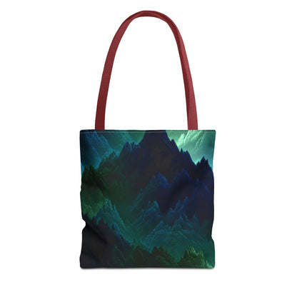 Earth Element Capricorn Tote Bag | ♑ Mystical Mountain | Psychedelic Carryall