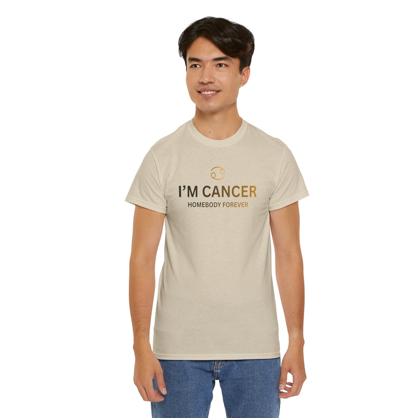 Cancer Zodiac Homebody Forever Tee | Astrology Moon Graphic T-Shirt