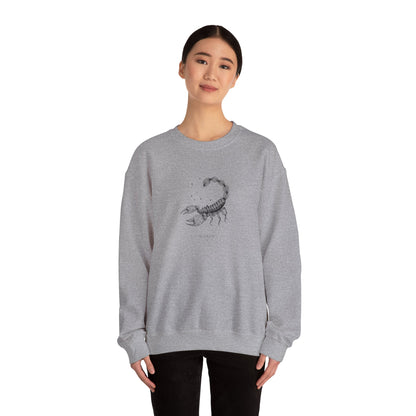 Scorpion Crewneck Sweatshirt | Unisex Sweatshirt, Graphic Sweatshirt, Cool Casual Wear, Unique Gift, Fall Fashion