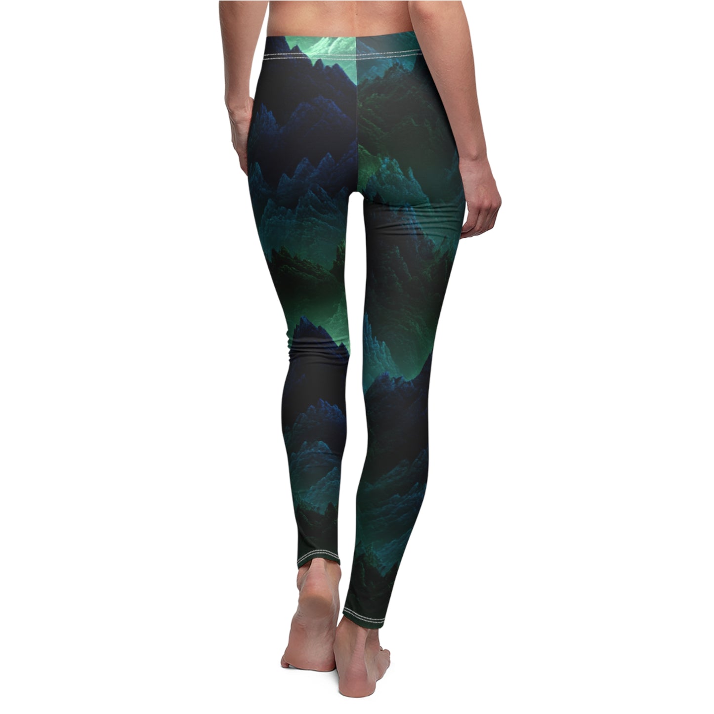 Earth Element Capricorn Leggings | ♑ Galaxy-Inspired | Psychedelic Workout Tights