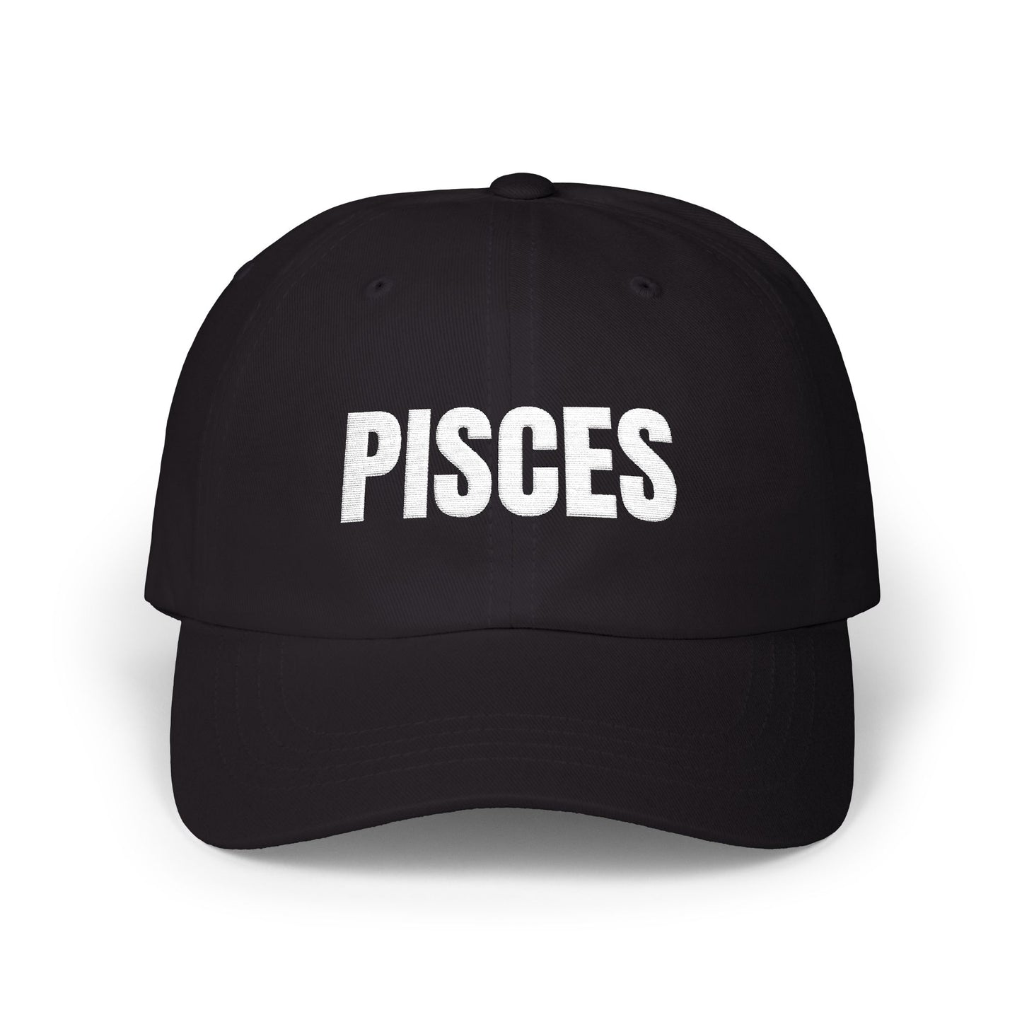 Pisces Dad Cap — Embroidered Zodiac Baseball Hat