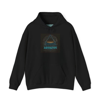 Aquarius Zodiac Hoodie - Premium Unisex Sweatshirt