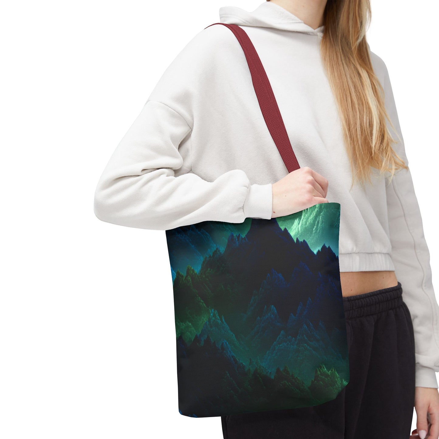 Earth Element Capricorn Tote Bag | ♑ Mystical Mountain | Psychedelic Carryall