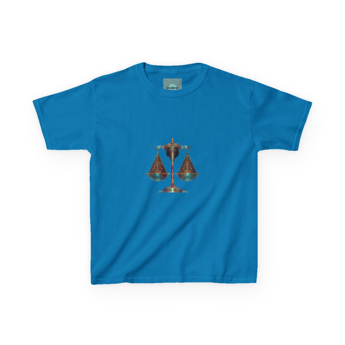 Kids Justice Scale Tee - Fun Graphic T-Shirt for Little Lawyers, Legal Theme Gift, Birthday, Back to School, Everyday Wear