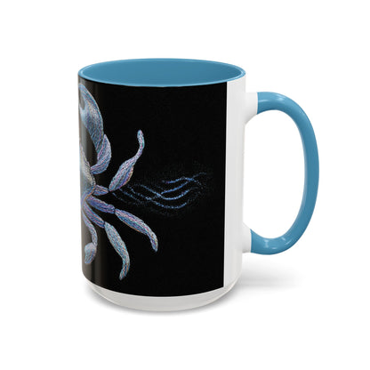 Mug, Cancer Zodiac Coffee Cup, Horoscope Tea Mug, Astrology Gift, Constellation Design, Birthday Present, Ceramic Mug