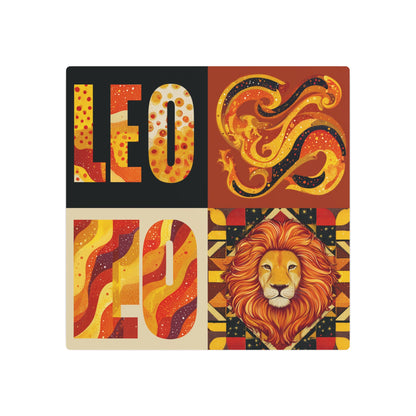 Leo Metal Art Sign, Zodiac Decor, Astrological Home Decor, Lion Art, Unique Gift for Leo, Personalized Wall Art