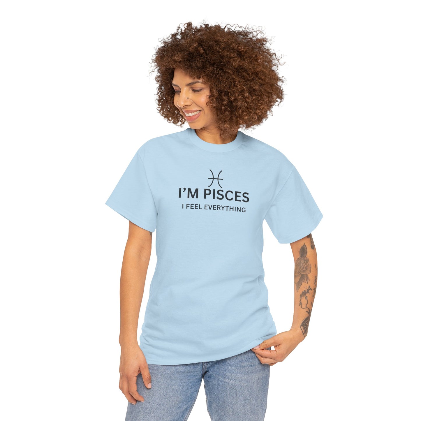 Im Pisces I Feel Everything TShirt  Astrology Pisces Tee