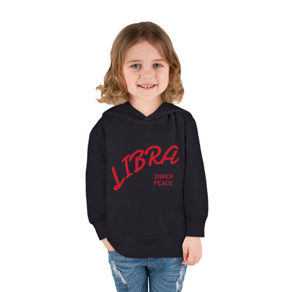 Air Element Libra Toddler Hoodie | ♎ Harmony Scales | Psychedelic Zodiac Sweatshirt