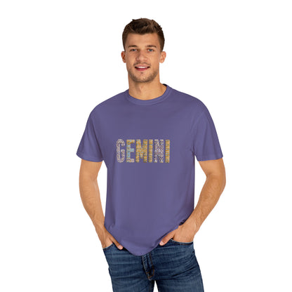 Gemini Zodiac T-Shirt, Unisex Astrology Tee, Horoscope Gift, Birthday T-Shirt, Astrology Lover Apparel