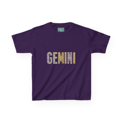 Gemini Kids Tee, Zodiac T-Shirt, Astrology Gift, Birthday Clothing, Gemini Season Shirt, Cute Kids Shirt