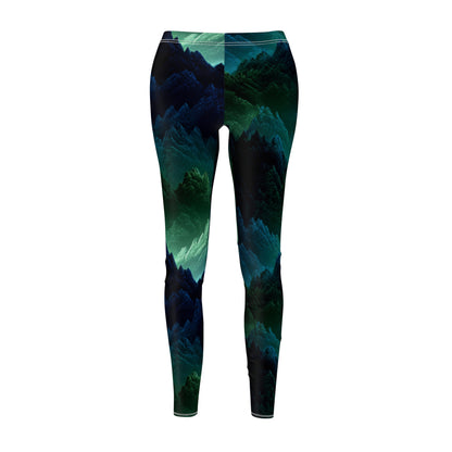 Earth Element Capricorn Leggings | ♑ Galaxy-Inspired | Psychedelic Workout Tights