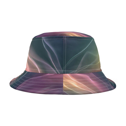 Earth Element Vibrant Bucket Hat | Taurus Virgo Capricorn | Psychedelic Festival Hat