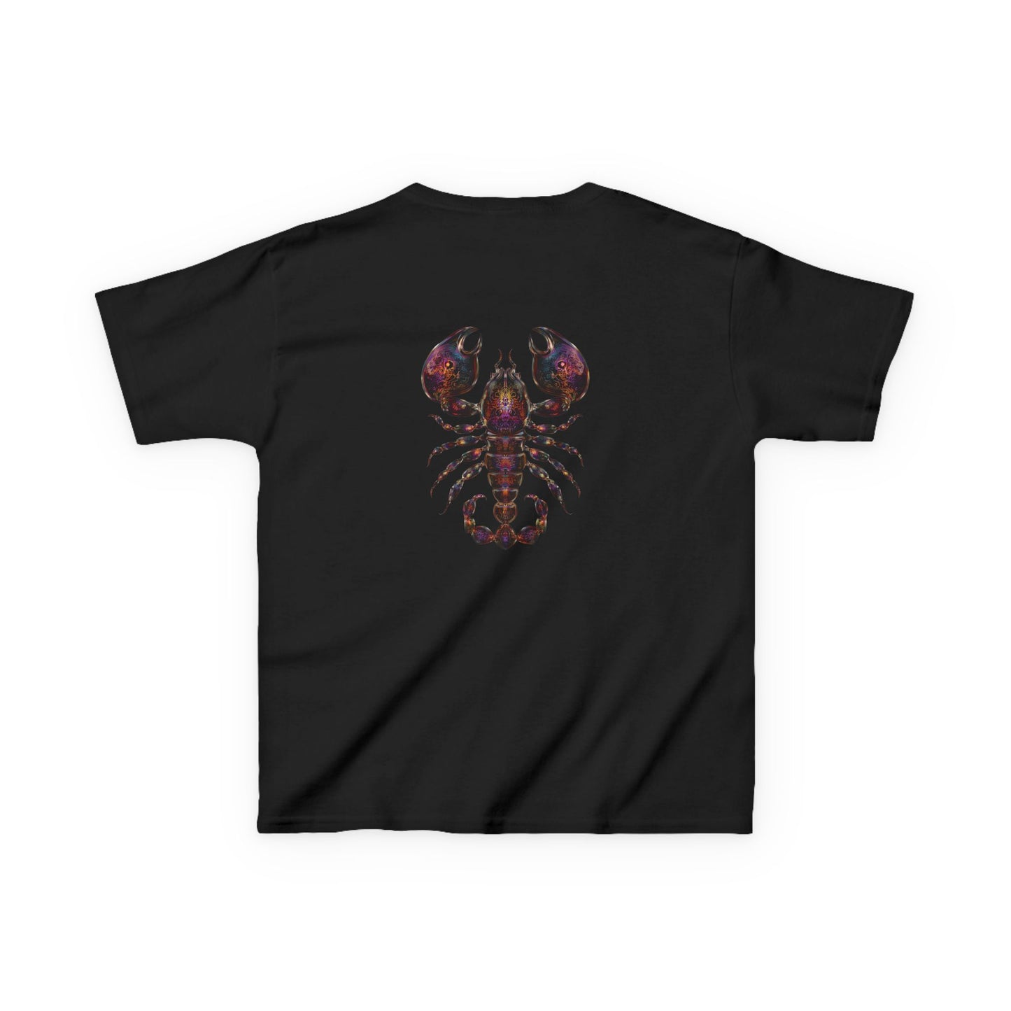 Water Element Scorpio Kids Tee | ♏ Mystical Scorpion | Psychedelic Youth Shirt