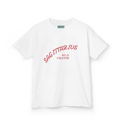 Fire Element Sagittarius Kids Tee | ♐ Wild & Free | Psychedelic Youth Shirt